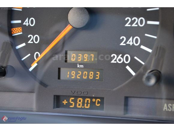 EŞREFOĞLU 1997 S320 HAFIZA, SUNROOF, ISITMA, 192.000 KM