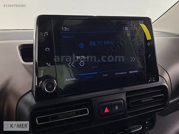 KAMER DEN 2023 PEUGEOT RİFTER 1.5 BLUEHDİ GT DİZEL OTOMATİK