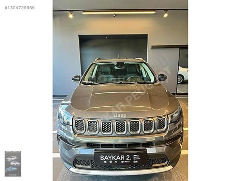 Galeriden Jeep Compass 1.5 Hybrid Limited 2023 Model Bursa 75.000 km Füme