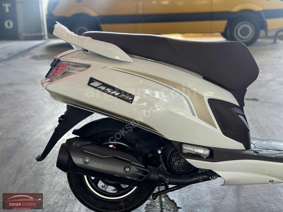 2024 MODEL SIFIR AYARINDA DASH 125+BLUETOOTH + KARTA TAKSİT