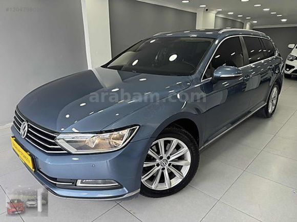 !CAM TAVANLI İLK ELDEN DOĞUŞ OTO YETKİLİ SERVİS BAKIMLI PASSAT!
