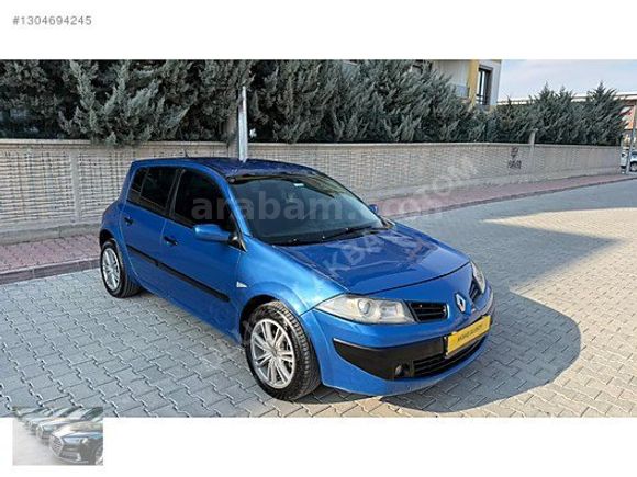 DÜŞÜK KİLOMETRELİ MEGAN 2 DİNAMİK PAKET 2006 MODEL
