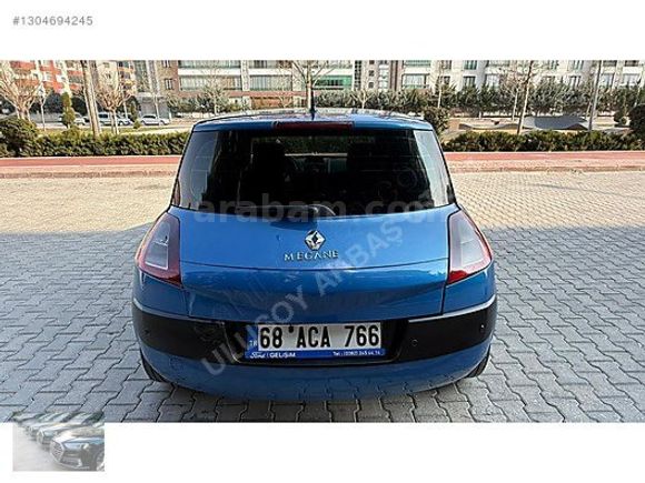 DÜŞÜK KİLOMETRELİ MEGAN 2 DİNAMİK PAKET 2006 MODEL