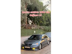 Sahibinden Honda Civic 1.6i VTEC LS Elegance 2006 Model  314.000 km Gri