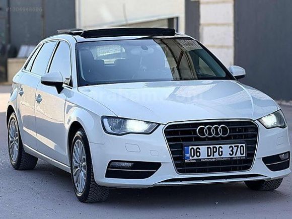 AUDİ A3 MAKYAJLI KASA CAM TAVAN/DERİ DÖŞEME/ FULL BAKIMLI