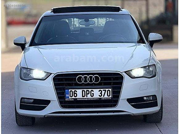 AUDİ A3 MAKYAJLI KASA CAM TAVAN/DERİ DÖŞEME/ FULL BAKIMLI