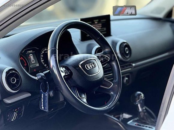 AUDİ A3 MAKYAJLI KASA CAM TAVAN/DERİ DÖŞEME/ FULL BAKIMLI