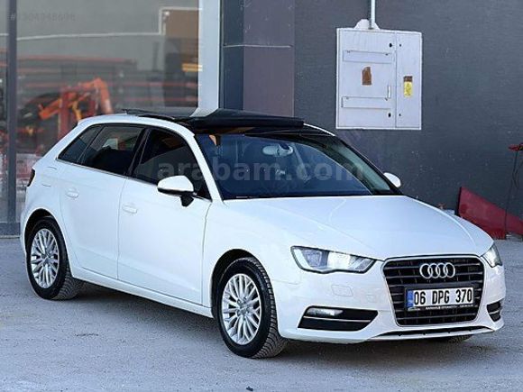 AUDİ A3 MAKYAJLI KASA CAM TAVAN/DERİ DÖŞEME/ FULL BAKIMLI