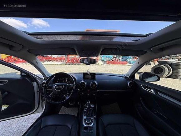 AUDİ A3 MAKYAJLI KASA CAM TAVAN/DERİ DÖŞEME/ FULL BAKIMLI