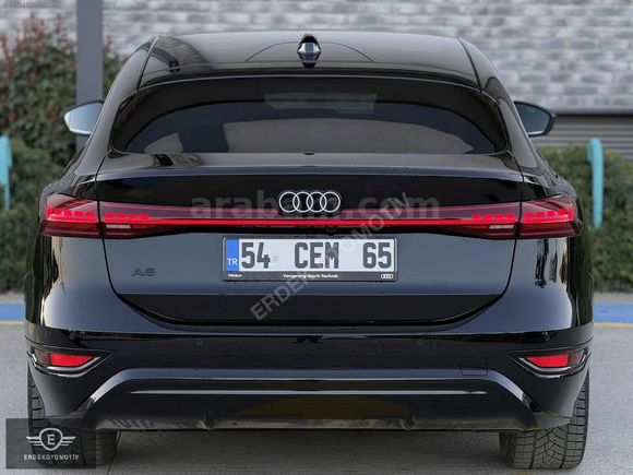 BOYASIZ 2025 AUDI A6 E-TRON SPORTBACK STANDART 15.000 KM'de