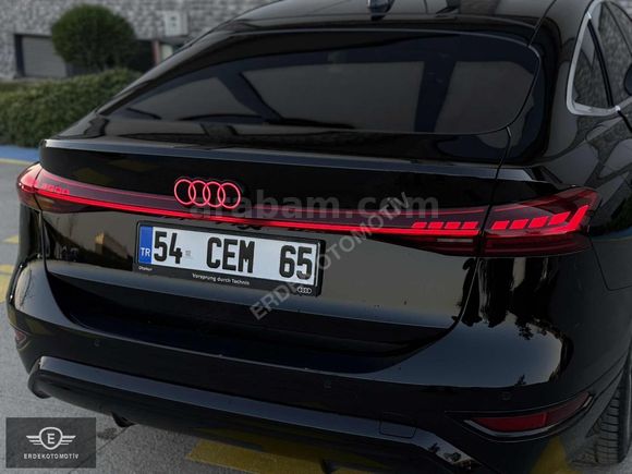 BOYASIZ 2025 AUDI A6 E-TRON SPORTBACK STANDART 15.000 KM'de