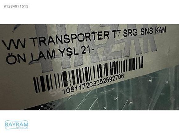 VOLKSWAGEN TRANSPORTER T7 ÖN CAM 2021-