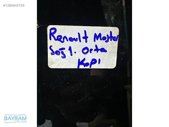 RENAULT MASTER SAĞ ORTA KAPI SÜRGÜLÜ CAM