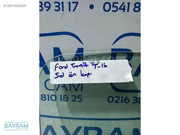 FORD TRANSİT T16 ÖN KAPI CAMI SOL