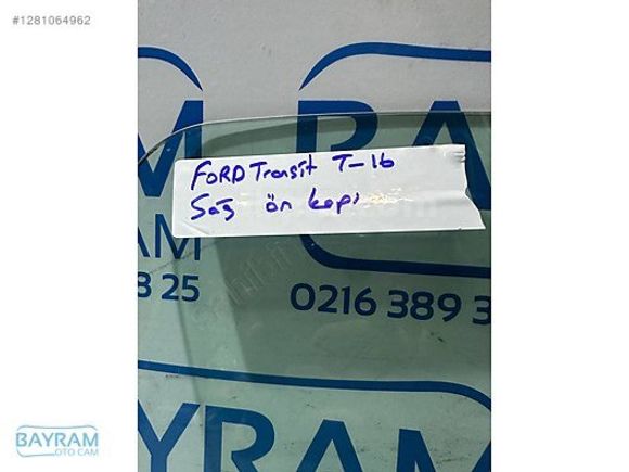 FORD TRANSİT T16 ÖN KAPI CAMI SAĞ