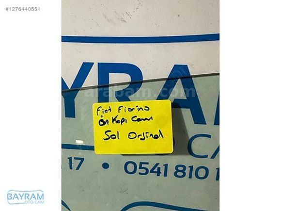 FİAT FİORİNO ÖN KAPI CAMI SOL ORJİNAL