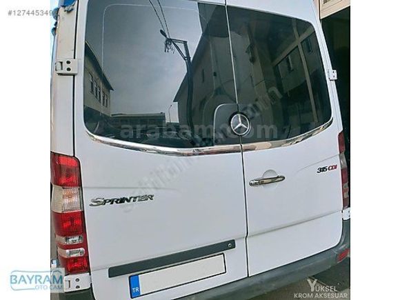 MERCEDES SPRİNTER ARKA CAM SİYAH SAĞ