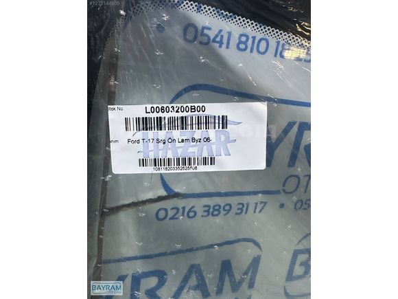 FORD TRANSİT T17 ÖN CAM