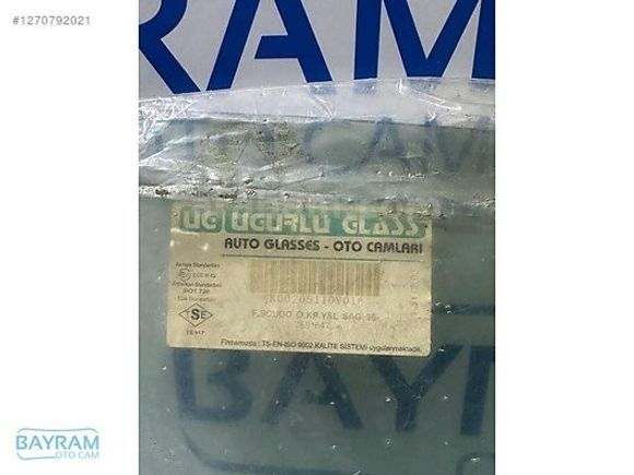 FİAT SCUDO ÖN KAPI CAMI SAĞ 96-