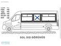 RENAULT MASTER CAN CAN SOL 2.DOLMUŞ YAN CAM