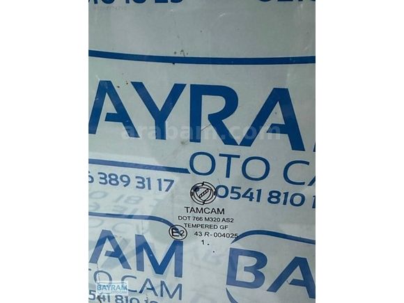 FİAT DOBLO ÖN KAPI CAMI SOL ORJİNAL 2010-