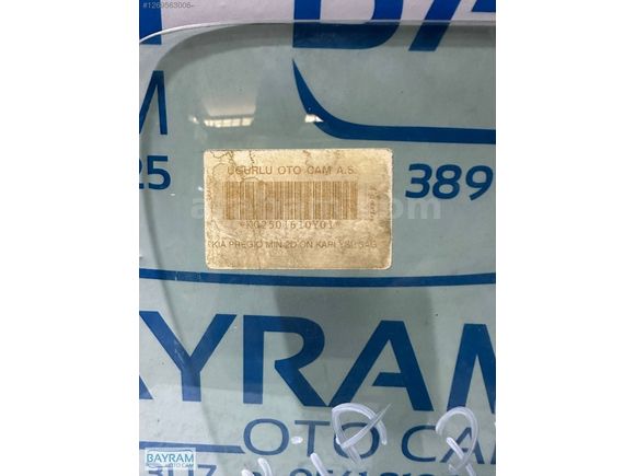 KİA PREGİO ÖN KAPI CAMI SAĞ