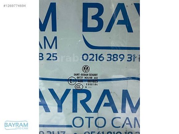 VOLKSWAGEN T5 SOL ÖN KAPI CAMI ORJİNAL 03-16
