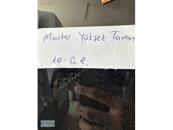 RENAULT MASTER YÜKSEK TAVAN ÖN CAM