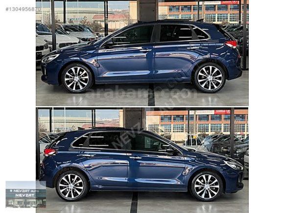 2018 HYUNDAI İ30 1.6 CRDİ ELİTE PLUS MAVİ CAM TAVAN'LI