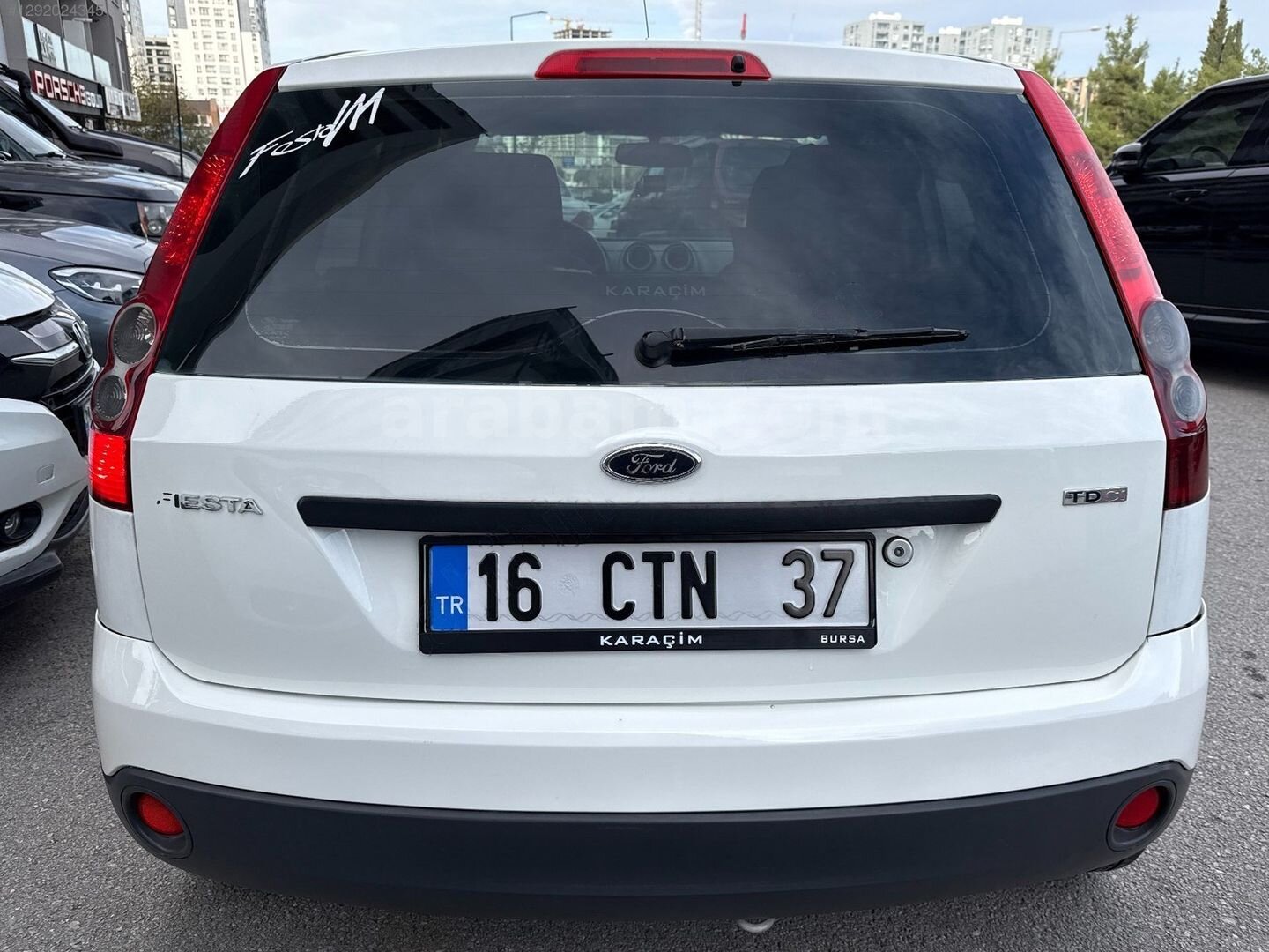 Galeriden Ford Fiesta 1.4 TDCi Comfort 2006 Model Bursa 361.000 km Beyaz 2