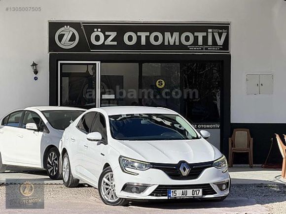 ÖZ OTOMOTİV'DEN 2018 1.5DCİ MEGANE TOUCH HATASIZ BOYASIZ