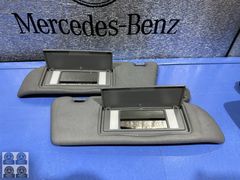 MERCEDES W126 C126 IŞIKLI AYNALI GÜNESLIK TAKIMI GRİ