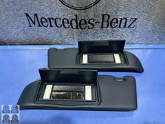 MERCEDES W140 IŞIKLI AYNALI GÜNESLIK TAKIMI LACİVERT