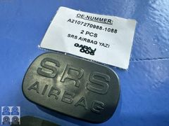 MERCEDES W210 W208 W202 W220 SRS YAZISI KAPI DÖŞEME KAPAĞI