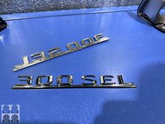 MERCEDES W126 S SERİSİ SIFIR 300SEL YAZI
