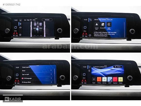 2021 VOLKSWAGEN GOLF 1.0 eTSI LIFE ISITMA HAYALET