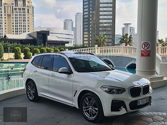 BMW X3 BORUSAN ÇIKIŞLI TAM DOLU M SPORT Hİ-Fİ CAM TAVAN