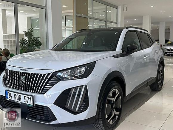 FİATPOYRAZ'DAN 0,69 FAİZ ORANIYLA 2024 PEUGEOT 2008 1.2 ALLURE