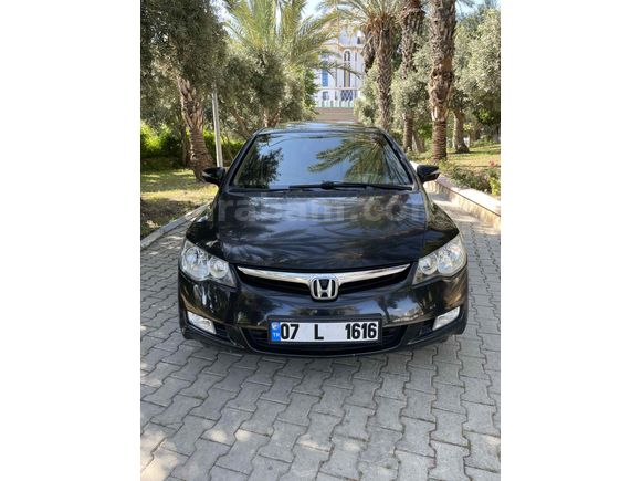 Sahibinden Honda Civic 1.6 Elegance 2009 Model Antalya 250.000 km Siyah