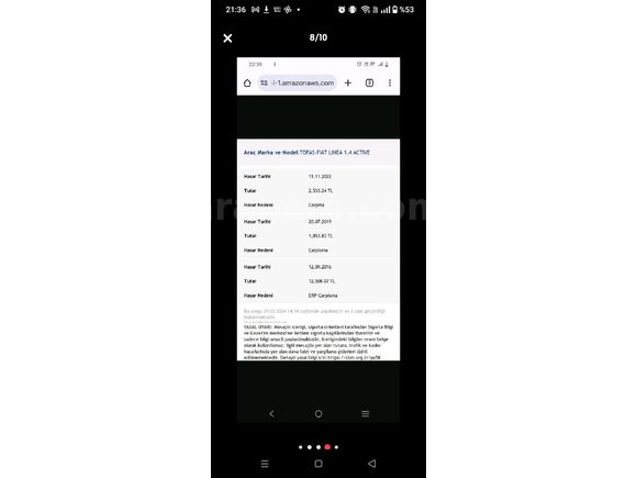 SAHİBİNDEN DÜŞÜK KM LİNEA