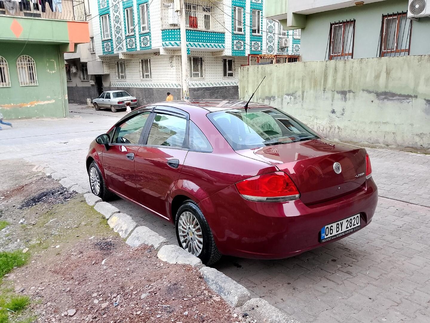 Sahibinden Fiat Linea 1.4 Fire Active 2009 Model Ankara 165.000 km Kırmızı 6