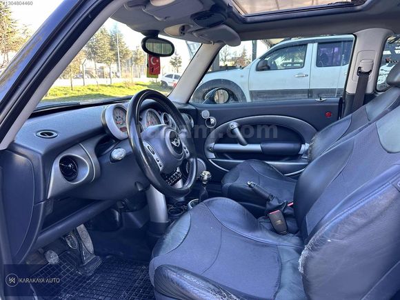 2003 COOPER S 1.6 CAM TAVAN+KOLTUK ISITMA+MOTOR YÜRÜYEN BAKIMLI