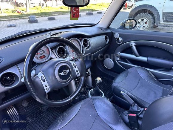 2003 COOPER S 1.6 CAM TAVAN+KOLTUK ISITMA+MOTOR YÜRÜYEN BAKIMLI
