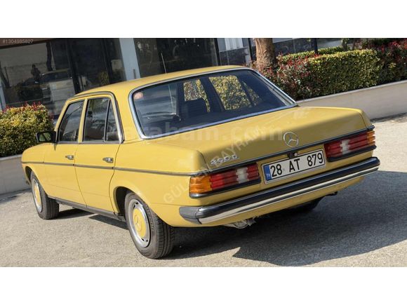 1984 MODEL/MERCEDS/W123 KASA/KOLEKSİYONLUK/