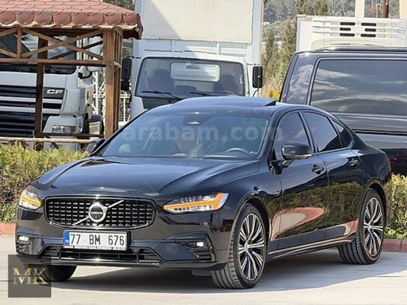 2022+VOLVO+S90+2.0d+B5+PLUS+DARK+POLESTAR+İÇİ+TABA+YET+SER+BAK