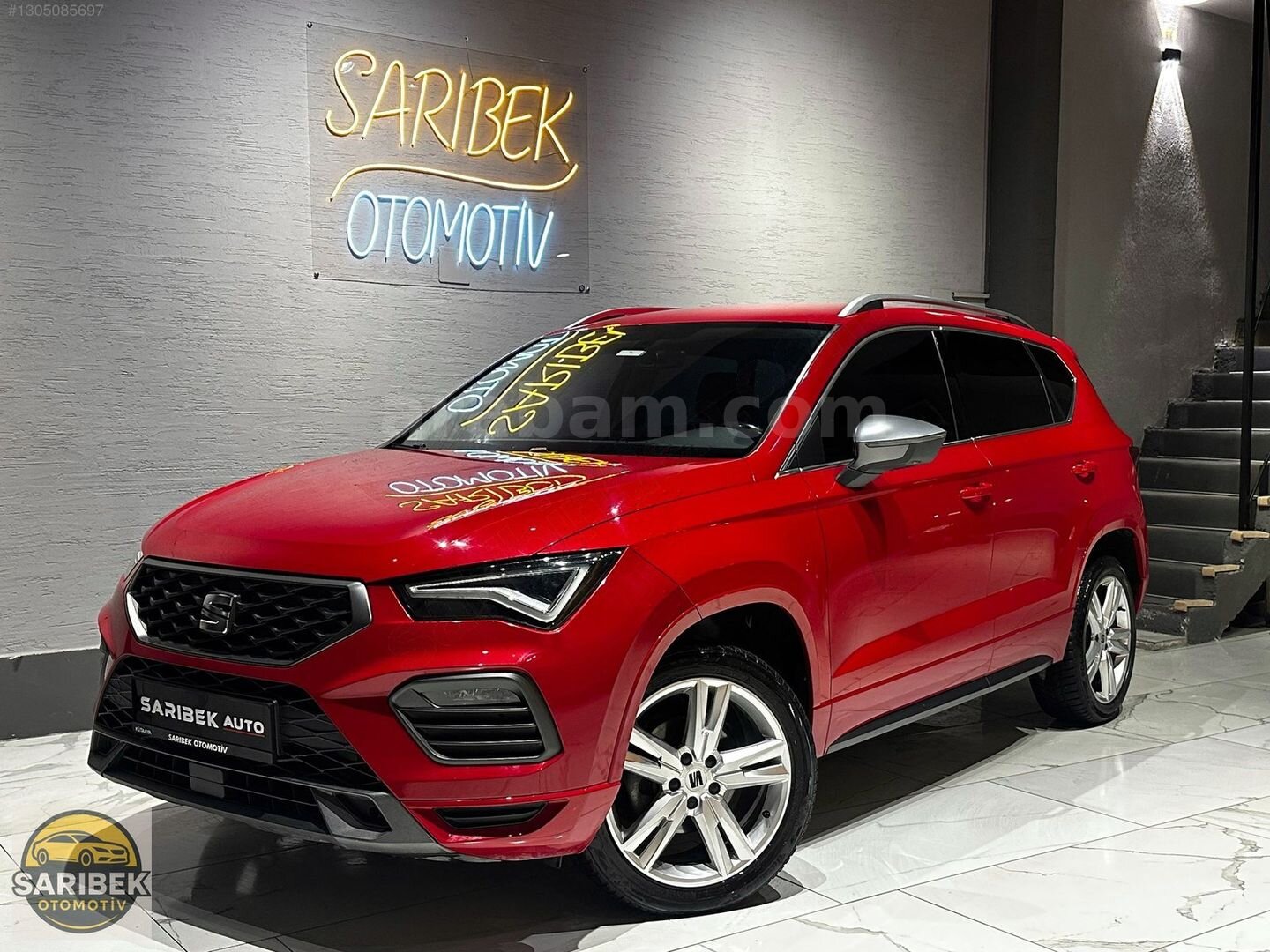 Galeriden Seat Ateca 1.5 EcoTSI FR 2020 Model Kütahya 87.000 km Kırmızı 1