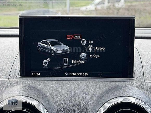 "MİRAY" 2016 A3 1.6TDI DESİGN LİNE 96.000 KM DE KREDİ KARTI
