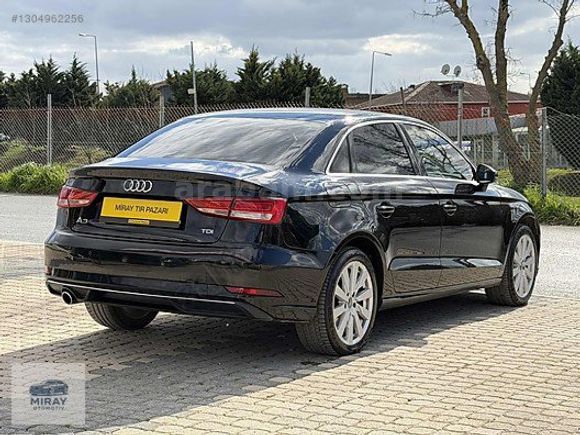 "MİRAY" 2016 A3 1.6TDI DESİGN LİNE 96.000 KM DE KREDİ KARTI