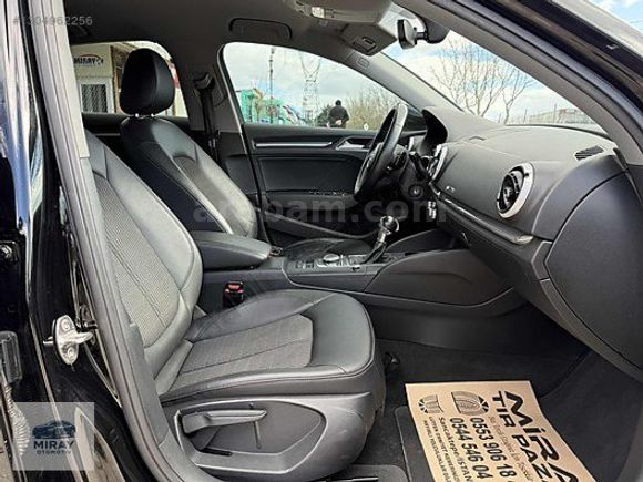 "MİRAY" 2016 A3 1.6TDI DESİGN LİNE 96.000 KM DE KREDİ KARTI