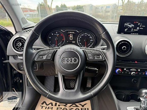 "MİRAY" 2016 A3 1.6TDI DESİGN LİNE 96.000 KM DE KREDİ KARTI